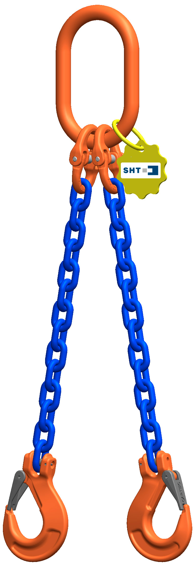 Catena di sollevamento a 2 bracci / Catena di ancoraggio classe 10